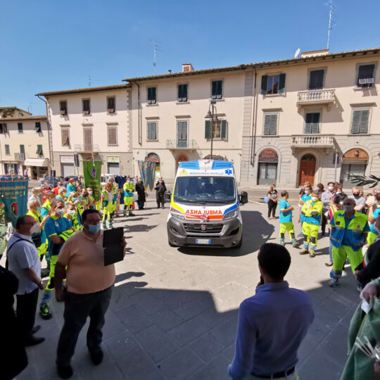 Nuova ambulanza Misericordia Antella